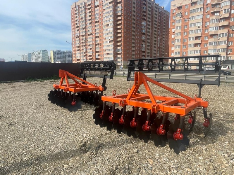Борона дисковая навесная БДН 2,4х2Н, 14 рабочих органов купить в Москве – «БДН-АгроКубань», 2