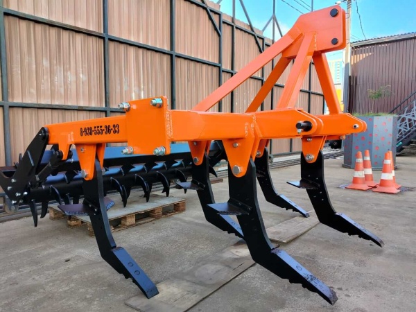 Плуг чизельный навесной ПЧН-2,1Н с зубчатым катком купить в Москве – «БДН-АгроКубань», 2