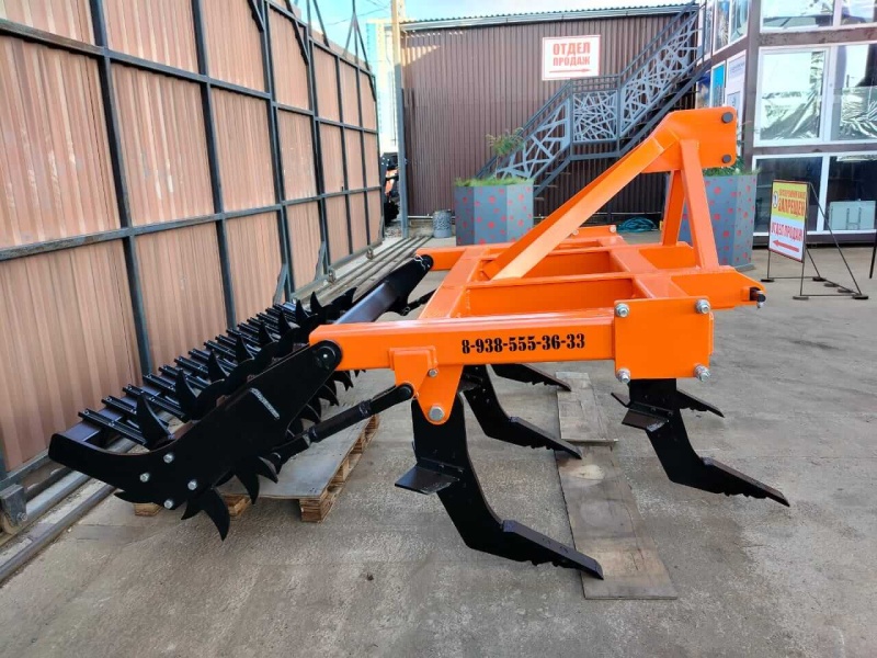 Плуг чизельный навесной ПЧН-2,1Н с зубчатым катком купить в Москве – «БДН-АгроКубань», 7
