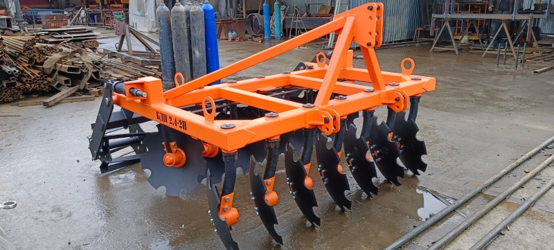 Борона дисковая навесная БДН 2,4х2Н с амортизаторами катка, 14 рабочих органов купить в Москве – «БДН-АгроКубань», 5